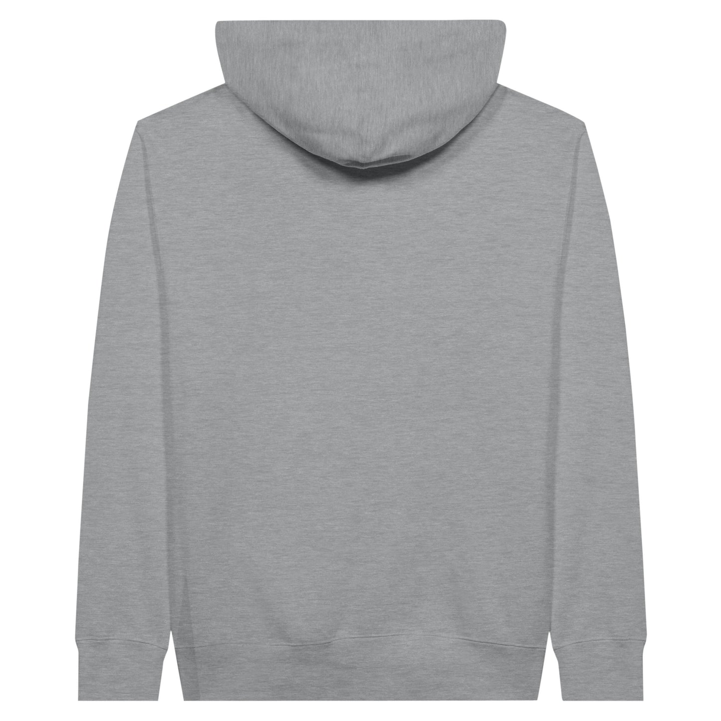 Reykjavick Marathon Hoodie in light grey - back