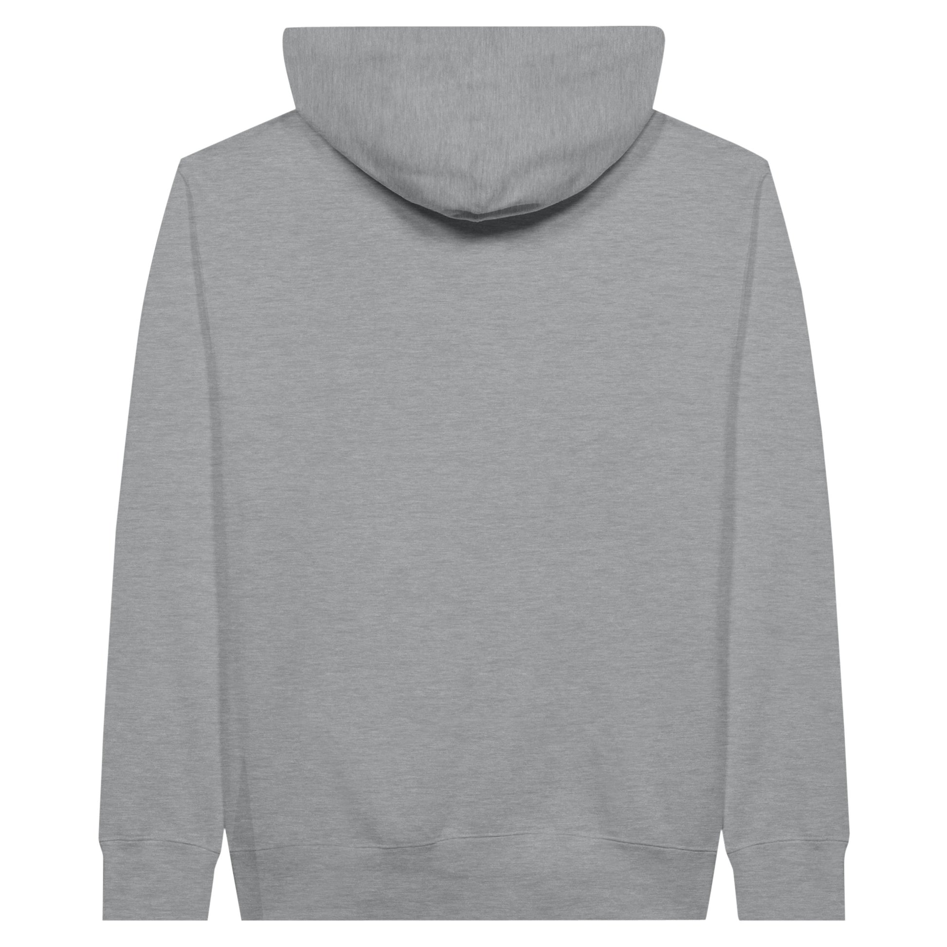 Reykjavick Marathon Hoodie in light grey - back