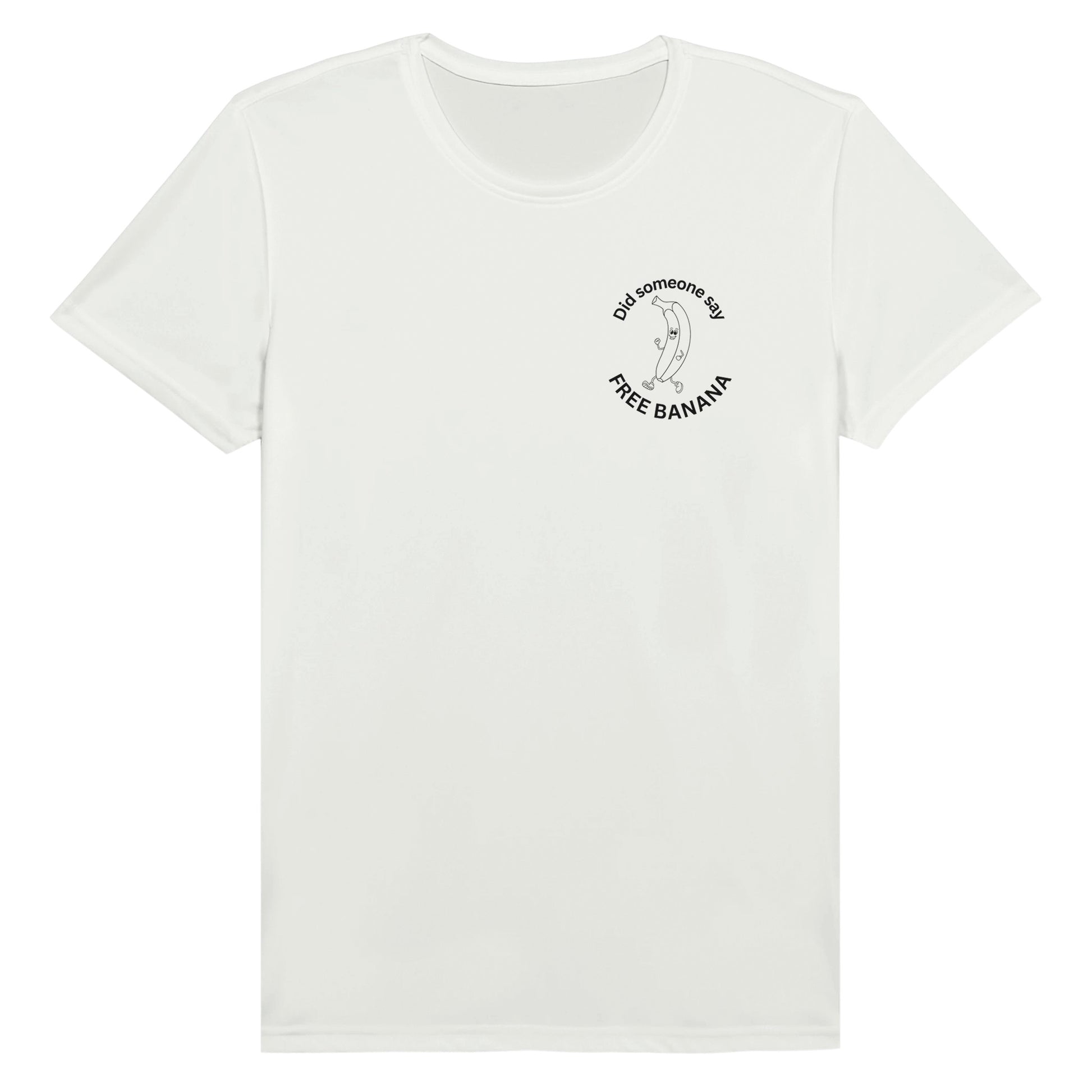 free banana performance t-shirt - front